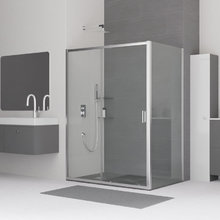 Душевой уголок RGW Classic CL-48 (CL-14+Z-050-1) 32094882-011, 120 х 80 см, стекло прозрачное, профиль хром