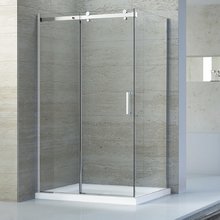 Душевой уголок RGW TO-44, 02074428-11, 120 x 80 х 195 см, дверь раздвижная, стекло прозрачное, хром