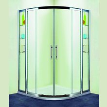 Душевой уголок RGW HO-512, 030651233-11, 130 х 130 x 195 см, четверть круга, дверь раздвижная, стекло прозрачное, хром