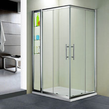 Душевой уголок RGW HO-43, 03064381-11, 80 х 110 x 195 см, дверь раздвижная, стекло прозрачное, хром