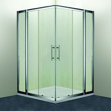 Душевой уголок RGW HO-311, 030631122-11, 120 х 120 x 195 см, дверь раздвижная, стекло прозрачное, хром