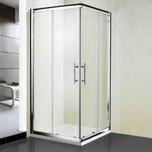 Душевой уголок RGW HO-31, 03063100-11, 100 х 100 x 195 см, дверь раздвижная, стекло прозрачное, хром