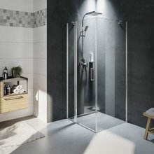 Душевой уголок Riho Novik Z203, G003019120, 90 х 90 см, стекло прозрачное, профиль хром