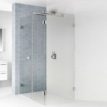 Душевой уголок Riho SZ Scandic NXT X204, G001089120/GG001090120, 140 х 90 см, левый/правый, стекло прозрачное, профиль хром