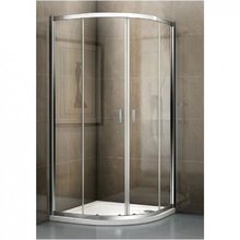 Душевой уголок в четверть круга Riho Hamar 2.0 R309, G007002123, 90 x 90 см, стекло прозрачное, профиль хром