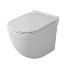 Подвесной унитаз Owl 1975 OWLT190101 Eld Cirkel-H 36 x 52 x 41 см безободковый, сиденье тонкое, Soft Close