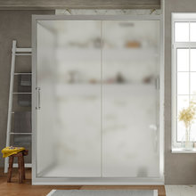 Душевой уголок Stworki Эстерсунд DE019R80160200 160 x 80 см, профиль хром матовый, стекло матовое, 3GW189TTKK000