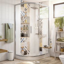 Душевой уголок Stworki Лунд DE018RBL90120200 120 x 90 см, профиль хром матовый, 3GW007TTKK000