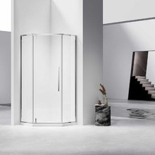 Душевой уголок Vincea Slim-N VSP-4SN900CL, 90 x 90 см, стекло прозрачное, хром