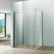 Душевой уголок Vincea Como VSR-1C9012CL, 120 x 90 см, прямоугольный, дверь раздвижная, стекло прозрачное, хром