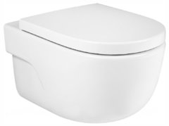 Подвесной унитаз Roca Meridian 34624L000 безободковый 560 rimless