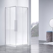 Душевой уголок Vincea Slim-N, 100 х 80 см, стекло прозрачное, профиль хром, VSS-4SN8010CL