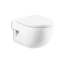 Подвесной унитаз Roca Meridian-N A34H242000, крышка микролифт, белый