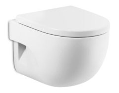 Подвесной унитаз Roca Meridian-N 346248000+543844, крышка микролифт, белый
