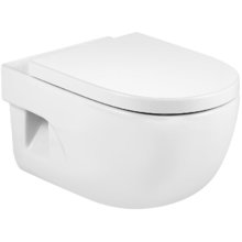 Подвесной унитаз Roca Meridian 346247000/8012A000B, сиденье дюропласт, цвет белый