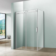 Душевой уголок Vincea Como VSR-1C 150 x 90 см прямоугольный, дверь раздвижная, стекло прозрачное, хром, VSR-1C9015CL