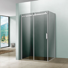 Душевой уголок Vincea Como VSR-1C 120 x 90 см прямоугольный, дверь раздвижная, стекло тонированное, хром, VSR-1C9012CG