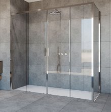 Душевой уголок Vincea Garda VSR-1G2 200 x 90 см прямоугольный, дверь раздвижная, стекло прозрачное, хром, VSR-1G29020CL