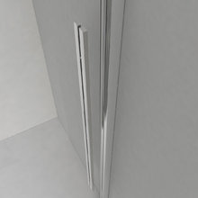 Душевой уголок Vincea Lugano VSR-1L8014CL-1, 140 x 80 см, прямоугольный, дверь раздвижная, стекло прозрачное, хром