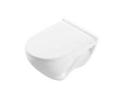 Подвесной унитаз Sanita Luxe Attica WC.WH/Attica/DM/WHT.G/S1 с сидением SoftClose, межосевое 23 см