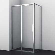 Душевой уголок WasserKRAFT Lopau 32S, 120 х 90 х 200 см, профиль хром, стекло прозрачное, 32S07L/R