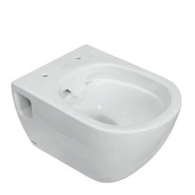 Унитаз подвесной Sanita Luxe Art WC.WH/Art/SlimDM.Rim/WHT.G/S1, безободковый, крышка микролифт, цвет белый