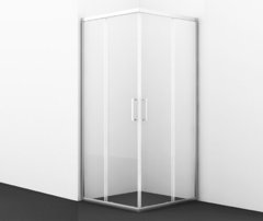 Душевой уголок WasserKRAFT 41S19, квадратный, стекло прозрачное, 100 см