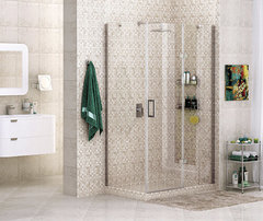 Душевой уголок WasserKRAFT Aller 10H07, 90 см, стекло прозрачное