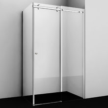 Душевой уголок WasserKRAFT Vils 56R 56R10, 120 х 100 х 200 см, профиль серебристый, стекло прозрачное