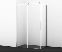 Душевой уголок WasserKRAFT 58R33, 130 х 90 х 200 см, стекло прозрачное
