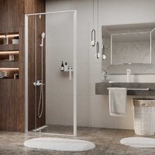 Душевой уголок WasserKRAFT 19P18, прямоугольный, 90 х 100 см