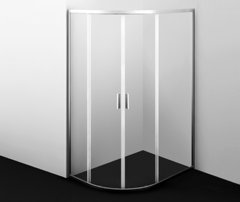 Душевой уголок WasserKRAFT Lippe 45S24 120х90 см, асимметричный, стекло прозрачное