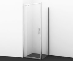 Душевой уголок WasserKRAFT 48P28, стекло прозрачное, 90 см