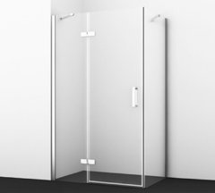 Душевой уголок WasserKRAFT Aller White L/R, 120 х 80 см, стекло прозрачное, 10H06LWHITE/10H06RWHITE