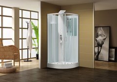 Душевая кабина Aquanet Passion R 90 x 90 см, 213316, с гидромассажем, прозрачное стекло