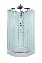 Душевая кабина BelBagno Uno-CAB-R-2-80-C-CR, 80 х 80 см