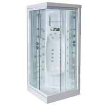 Душевая кабина Aquanet Fiji Cube 90 x 90 см с гидромассажем с паром 00172269