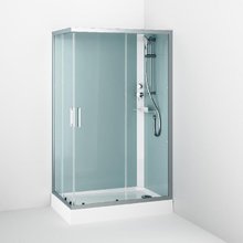 Душевая кабина Am.Pm Gem 120 х 90 см, профиль матовый хром, стекло прозрачное, W90C-404-12090MT