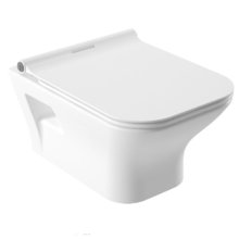 Подвесной унитаз Serel Nita NT10SL, сиденье с тонкой крышкой Silent Close, белый