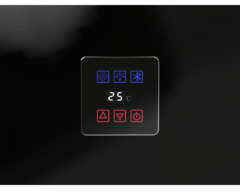 Душевая кабина Black&White Galaxy G8800, 80 x 110 см, с гидромассажем, стекла прозрачные, профиль черный матовый, 8800110