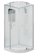 Душевая кабина Grossman 90 x 90 см, четверть круга, хром, GR171