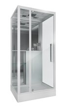 Душевая кабина Grossman 100 x 90 см, прямоугольная, белый, GR166