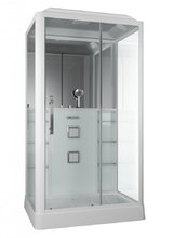 Душевая кабина Grossman 120 x 90 см, прямоугольная, профиль белый, левая/правая, GR127L/R