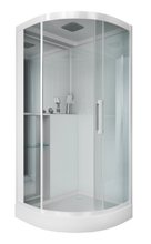 Душевая кабина Grossman 100 x 100 см, четверть круга, белый, GR160