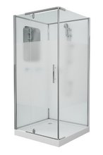 Душевая кабина Grossman 100 x 100 см, квадратная, хром, левая/правая