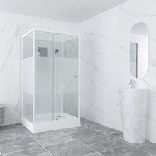 Душевая кабина RGW Andaman AN-207, 120 x 90 см, стекла прозрачные, профиль белый, 411320792-95