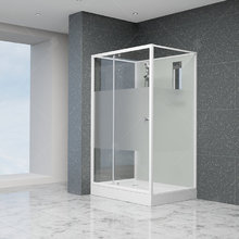 Душевая кабина RGW Andaman AN-207 411320779-95, 70 x 90 см, стекла прозрачные с матовой полосой, профиль белый