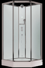 Душевая кабина Timo Ilma 709, 90 x 90 см, стекло прозрачное