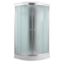 Душевая кабина Timo Comfort T-8809 F Fabric Glass, стекло матовое, 90 x 90 см