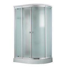 Душевая кабина Timo Comfort T-8802 P F L/R Fabric Glass, 120 x 85 см, стекло матовое, без электрики и гидромассажа